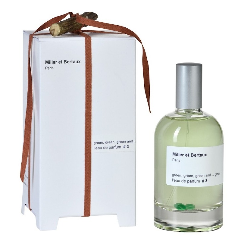 Miller et Bertaux L`eau de parfum №3 Green, green and green